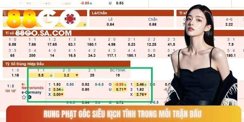 Rung phạt góc siêu kịch tính trong mỗi trận đấu